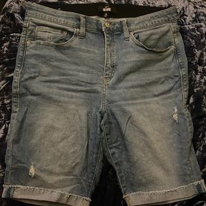Lularoe denim shorts size 34 Used